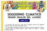 Soggiorno climatico grandi invalidi del lavoro - anno 2014